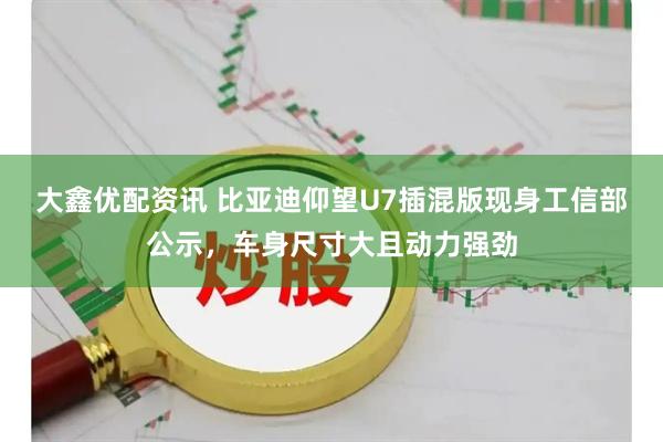 大鑫优配资讯 比亚迪仰望U7插混版现身工信部公示，车身尺寸大且动力强劲